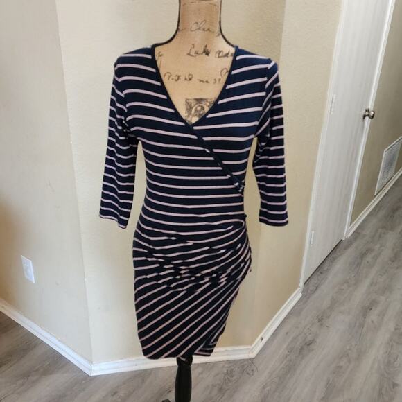 Sundry striped bodycon stretch dress‎ size 0 - Picture 1 of 6